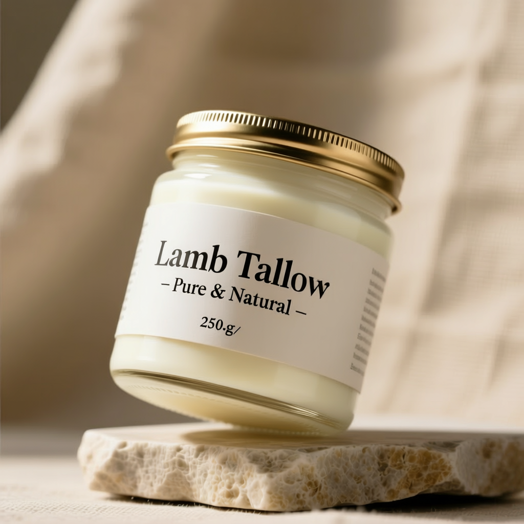 TayyibTallow – Pure Halal Lamb Tallow (250g Jar)